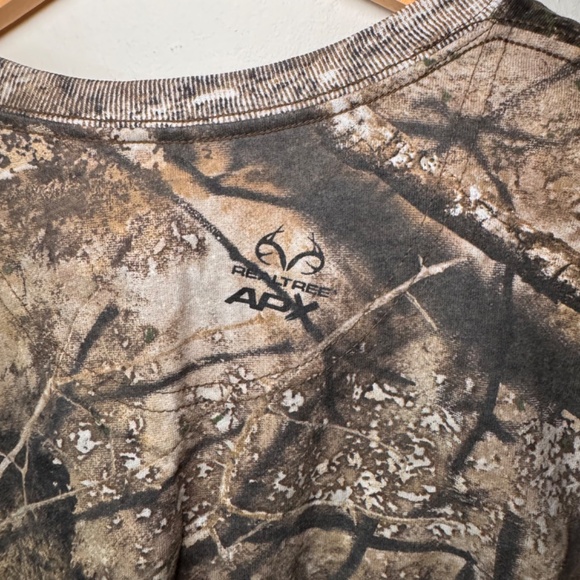 Megan Maroney Am I Ok Tour T-Shirt MD Realtree Camo Ceremony of Roses Cotton - Picture 5 of 5